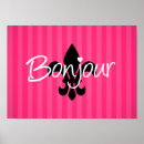 Search for bonjour posters Girly