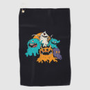 Search for halloween golf towels Monster