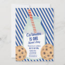 Search for cookie birthday invitations One sweet cookie