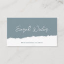 Search for ripped business cards White