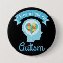 Search for autistic kids badges Rainbow