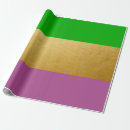 Search for mardi gras wrapping paper Purple