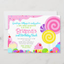 Search for sweets and treats birthday invitations Party
