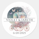 Search for magic wedding stickers Forest