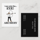 Search for archery business cards Sport