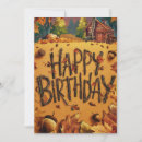 Search for forest birthday cards Autumn