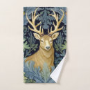 Search for deer bath towels Forest animal