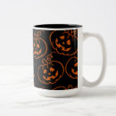 Search for jack o lantern mugs Halloween pattern