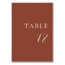 Search for fall wedding table cards Minimalist
