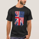 Search for american flag union jack tshirts British