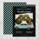 Search for vintage car wedding invitations Classic