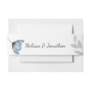 Search for dusty blue invitation belly bands Pastel