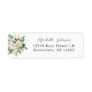 Search for floral pink return address labels Modern