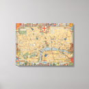 Search for vintage maps art London