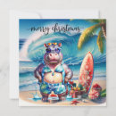 Search for surfer christmas cards Hawaiian