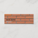 Search for bricklayer business cards Mason