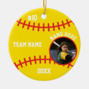 Search for girl softball player christmas tree decorations Team