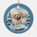 Search for poodle christmas tree decorations Breed