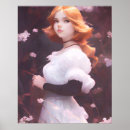 Search for girl with flowers in hair posters Pink