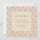 Search for art deco engagement party invitations Vintage