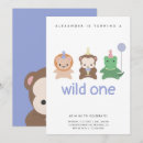 Search for wild 1 birthday invitations Kids