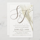 Search for faux foil wedding invitations Botanical
