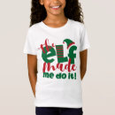 Search for elf kids tshirts Children