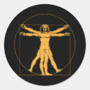 Search for leonardo da vinci stickers Vitruvian