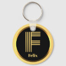 Search for monogram f key rings Letter