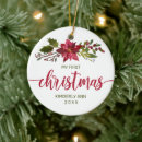 Search for floral christmas tree decorations Greenery