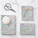 Search for rainbow unicorn glitter wrapping paper Sparkle
