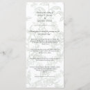 Search for floral wedding programs Green