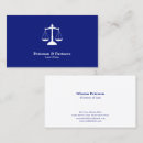 Search for scales of justice business cards Law firm