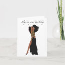 Search for black woman birthday cards African