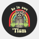 Search for raccoon stickers Autism awareness month