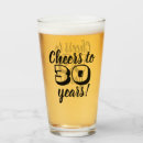 Search for 30th birthday beer glasses Thirty