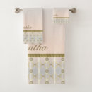 Search for blush pink and gold bath towels Stripes