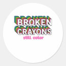 Search for broken stickers Mental health awareness