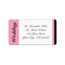 Search for pink stripe return address labels Black