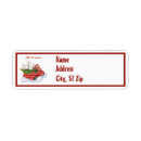 Search for customizeable return address labels Winter