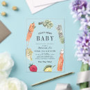 Search for farmers market baby shower invitations Gingham