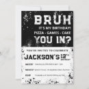 Search for paint splatter birthday invitations Grunge