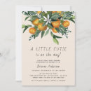 Search for citrus baby shower invitations Gender neutral