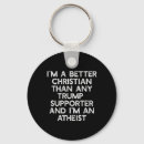 Search for anti christian key rings Political