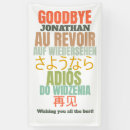 Search for goodbye banners Going away