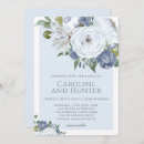 Search for something blue wedding invitations Modern