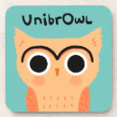 Search for cute owl coasters Funny
