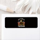 Search for freedom return address labels Semiquincentennial