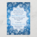 Search for gala seasonal invitations Snowflakes