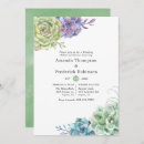 Search for cactus rehearsal dinner invitations Succulent